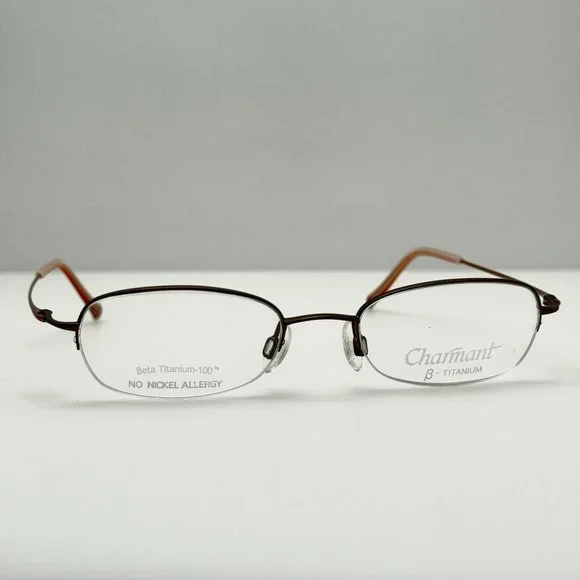 Charmant Eyeglasses Eye Glasses Frames CH8575 LB 48-19-135 CH 8177 Eyeglasses Frames by Charmant Titanium main image 3
